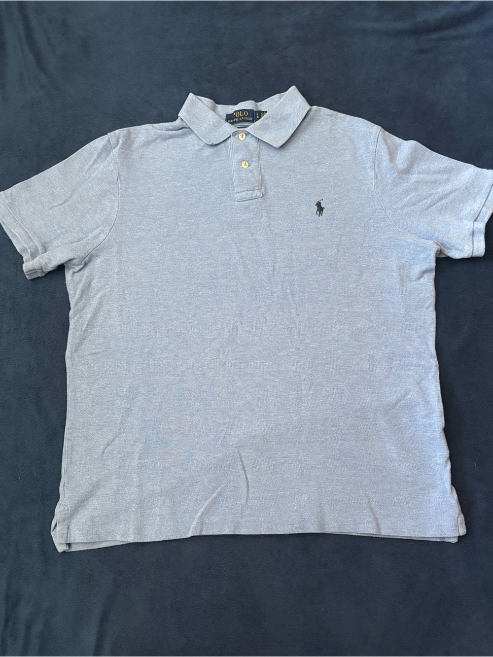 Polo Ralph Lauren Men’s Light Blue Classic Fit Polo
